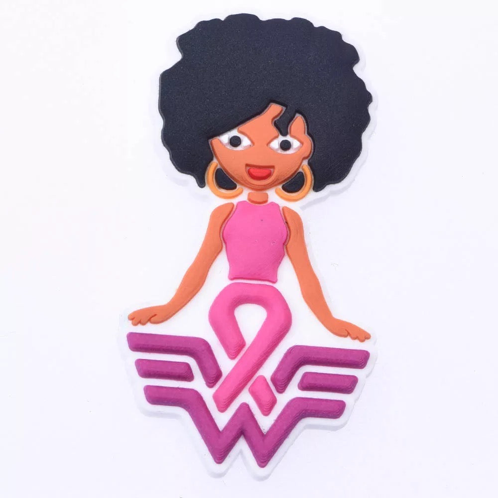 October Awareness Ribbon Shoe Charms | Breast Cancer | Down Syndrome | Liver Cancer | Men’s Health | World Mental Health Day