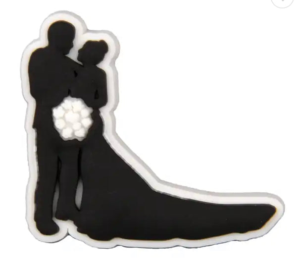 Couple Love Shoe Charm