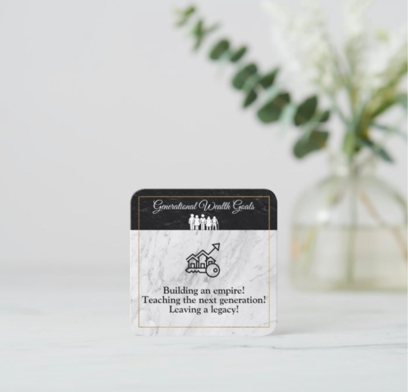 Generational Wealth Goals Planner Card