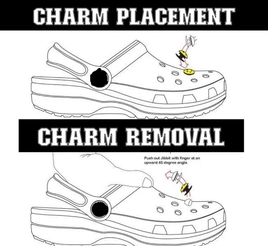 Famous People Shoe Charm