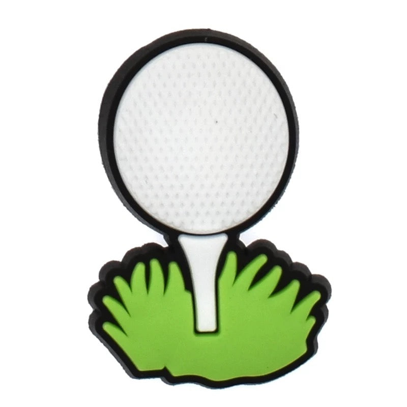 Sports Golf Shoe Charm