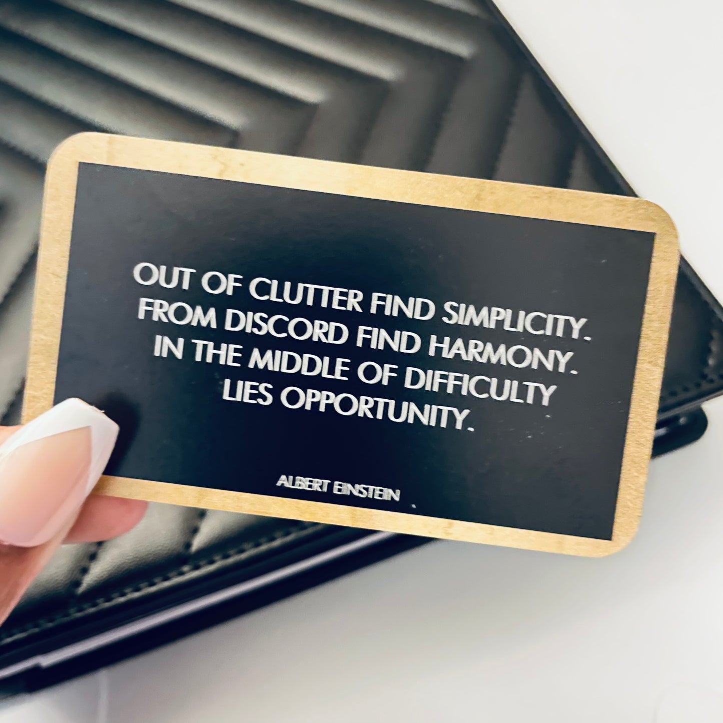 Simplicity. Harmony. Opportunity Planner Card