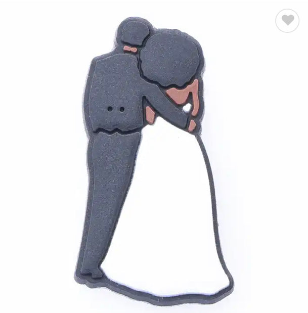 Couple Love Shoe Charm