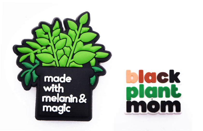 Plant Mom Shoe Charm