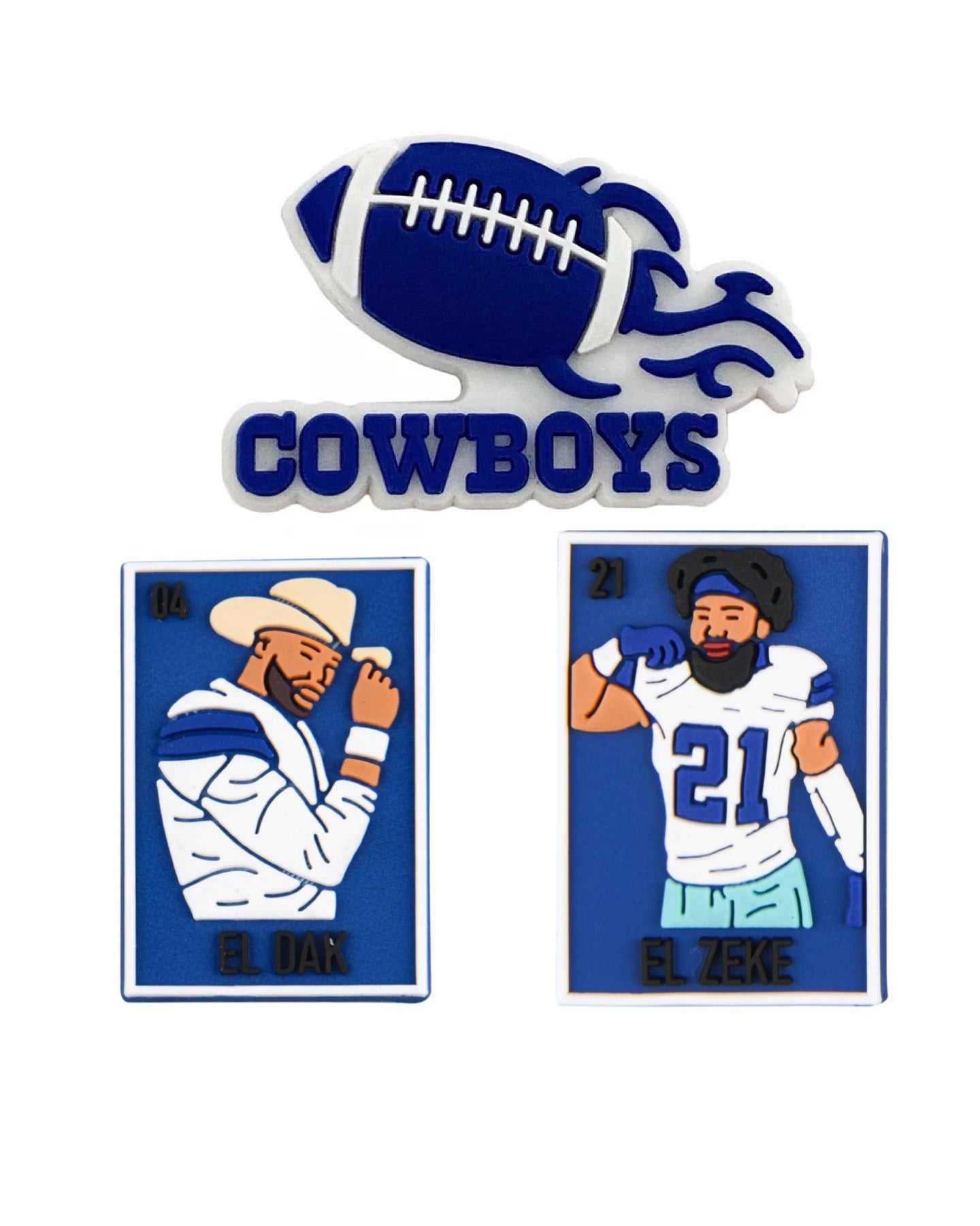 Cowboys Shoe Charms
