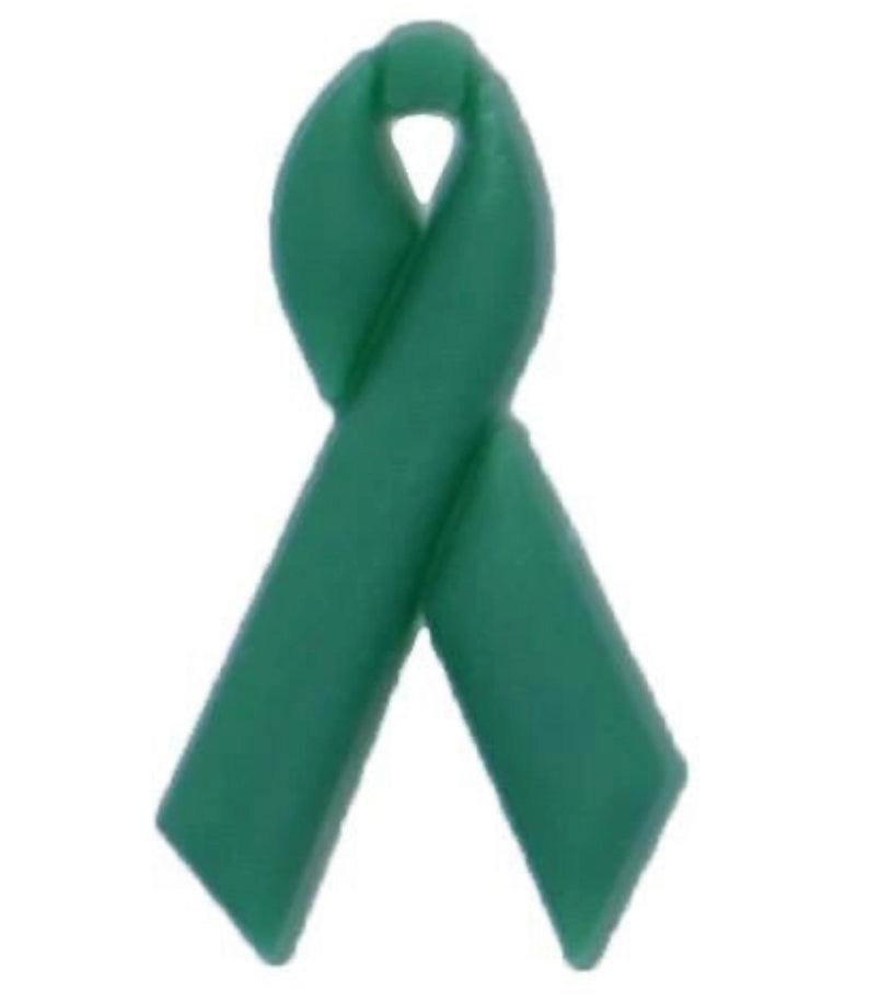 October Awareness Ribbon Shoe Charms | Breast Cancer | Down Syndrome | Liver Cancer | Men’s Health | World Mental Health Day