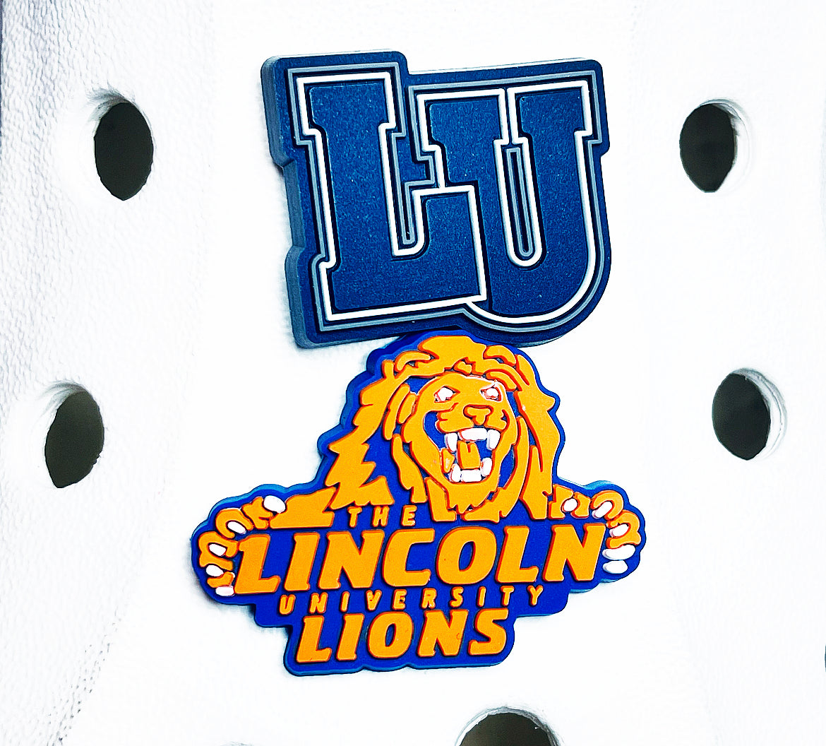 HBCU Shoe Charms - Bennett College, Delaware Stare, Howard, Lane College, Lincoln, Morgan State, Virginia State
