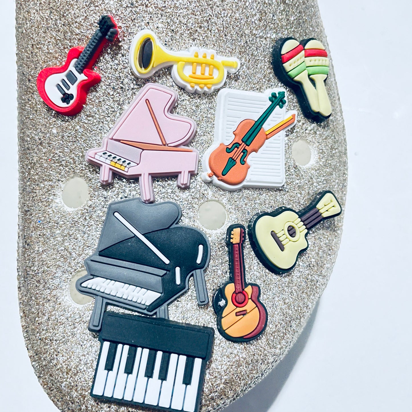 Music Instruments Shoe Charm
