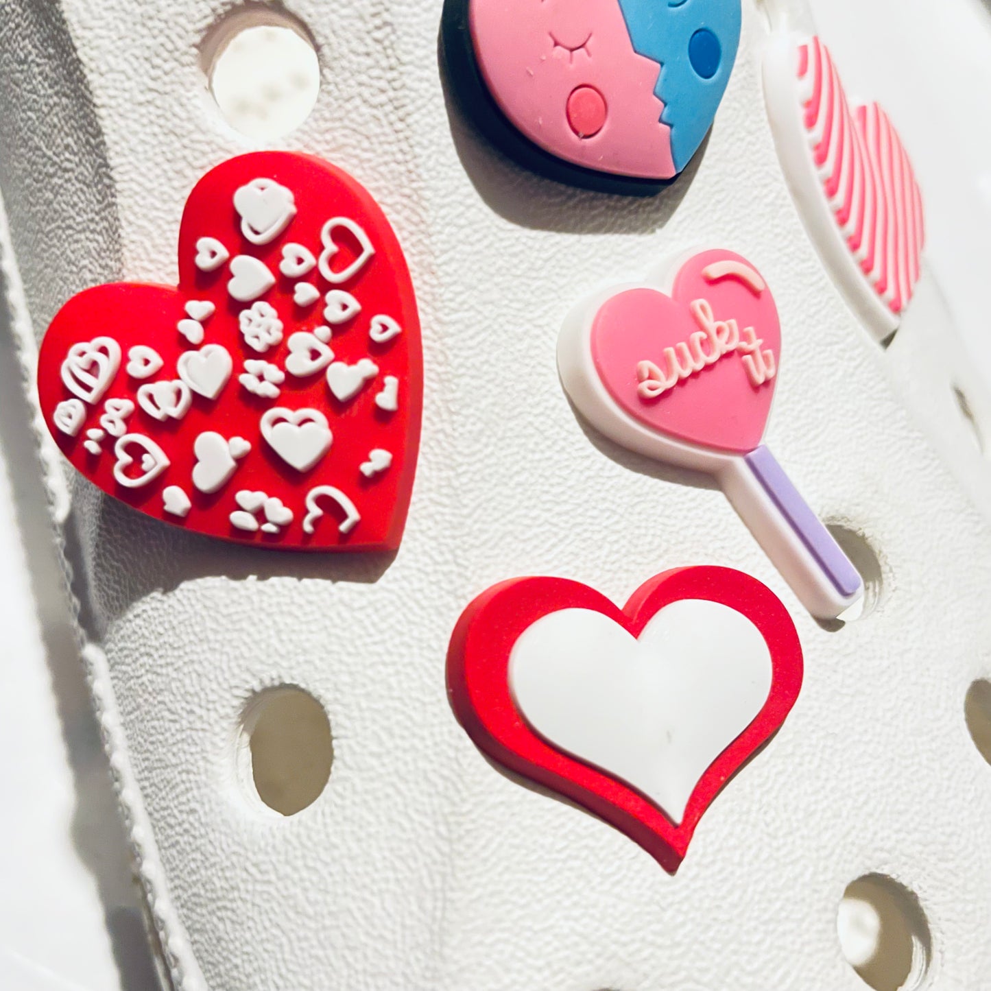 Valentine Shoe Charms