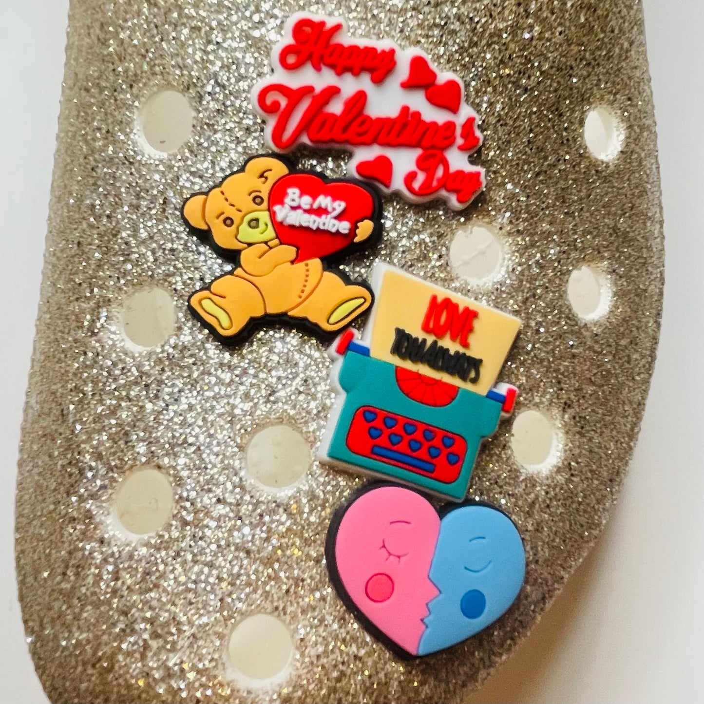 Valentine Shoe Charms