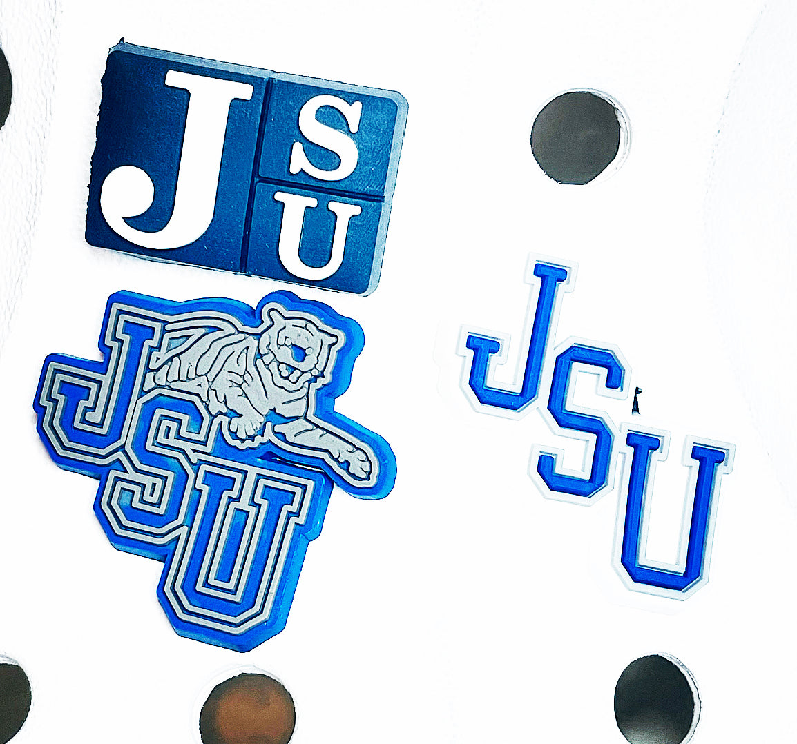 HBCU Shoe Charm - Alabama, Coppin, Dillard, Fort Valley, Jackson State, Southern, Tennessee