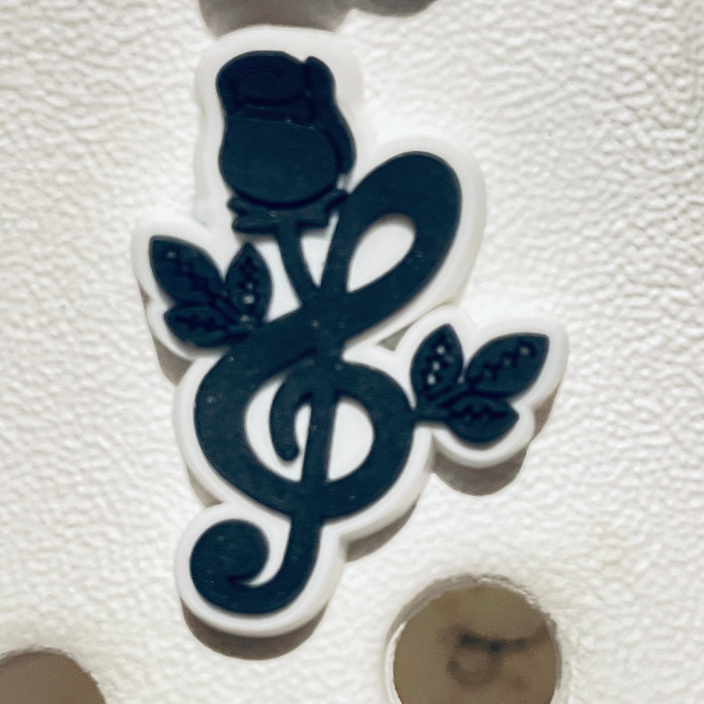 Music Notes Shoe Charm