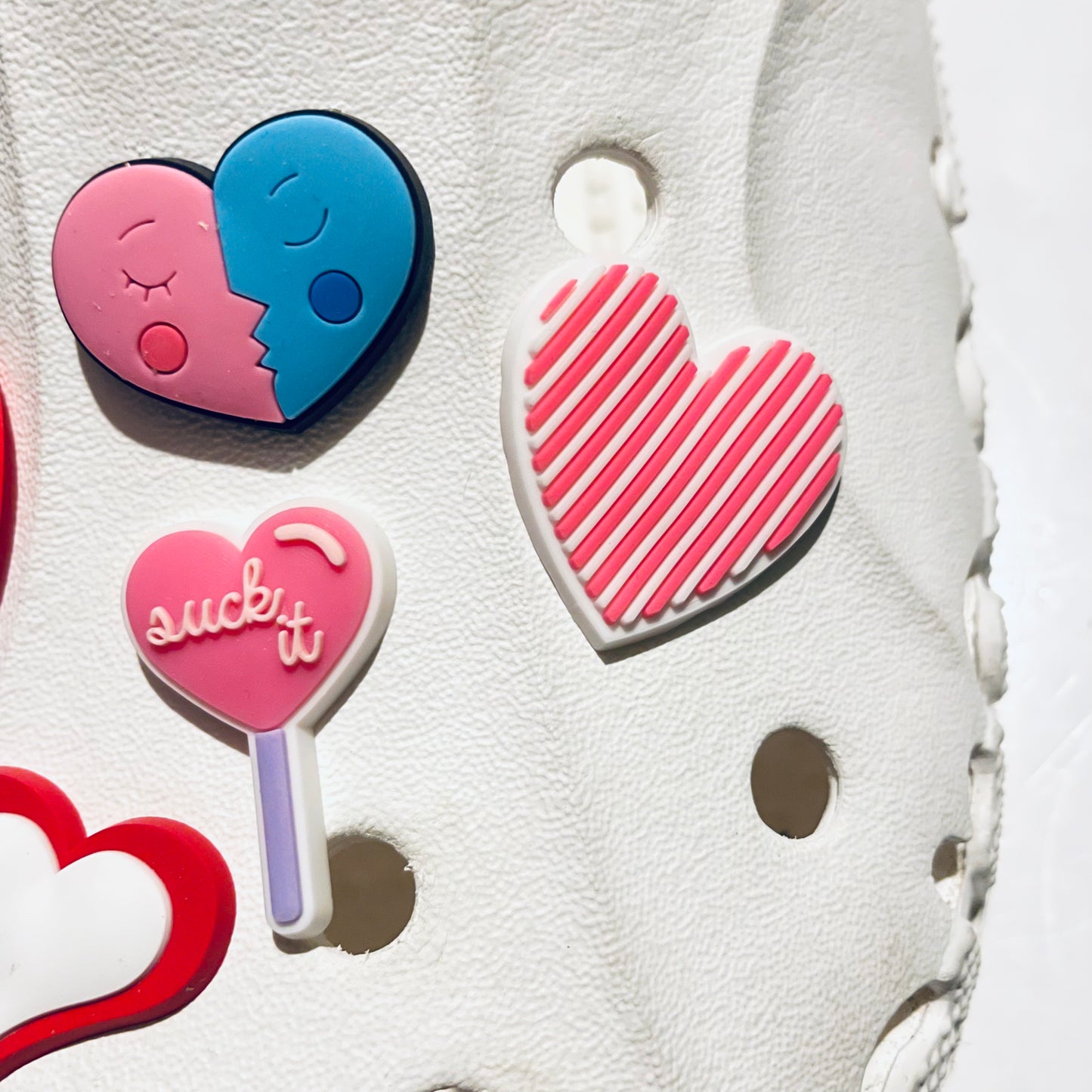 Valentine Shoe Charms