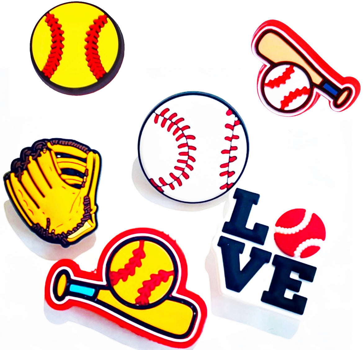 Sports Balls Shoe Charm