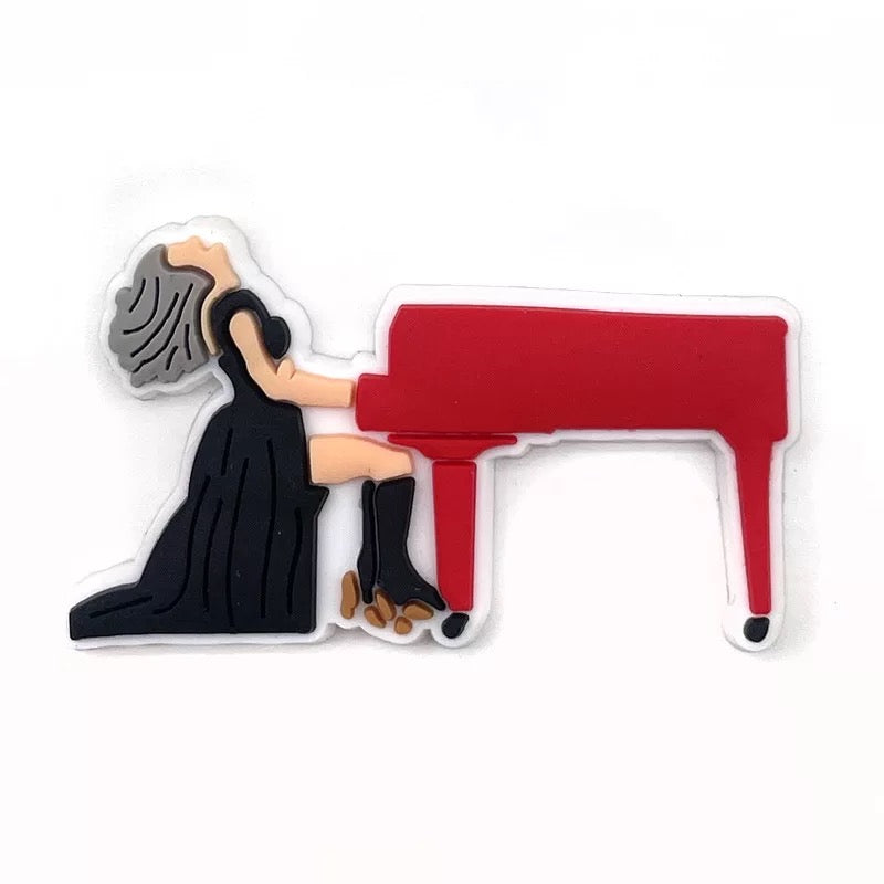 Famous Singer Shoe Charm