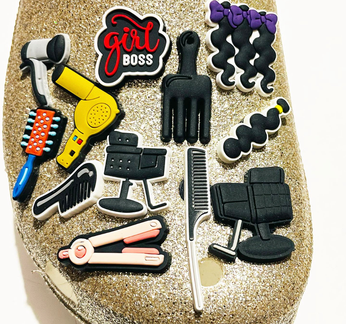 Hair Shoe Charm