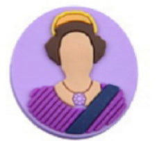 Queen Elizabeth Shoe Charm