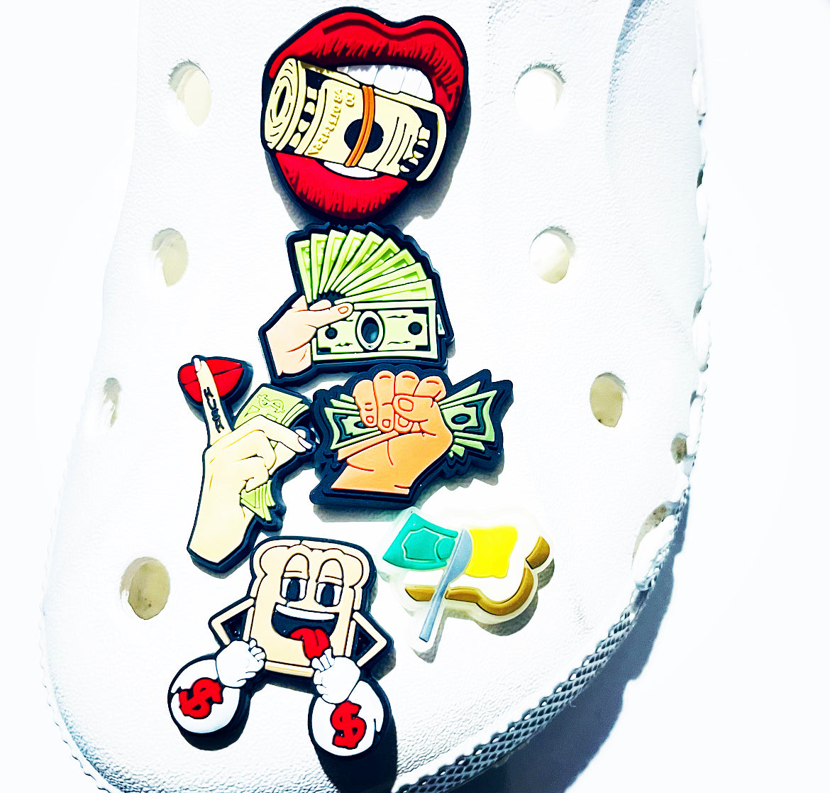 Hush Money Bread Shoe Charm