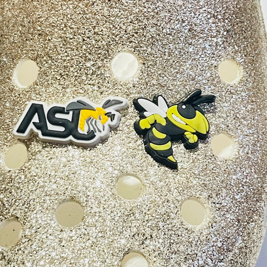 HBCU Shoe Charm - Alabama, Coppin, Dillard, Fort Valley, Jackson State, Southern, Tennessee