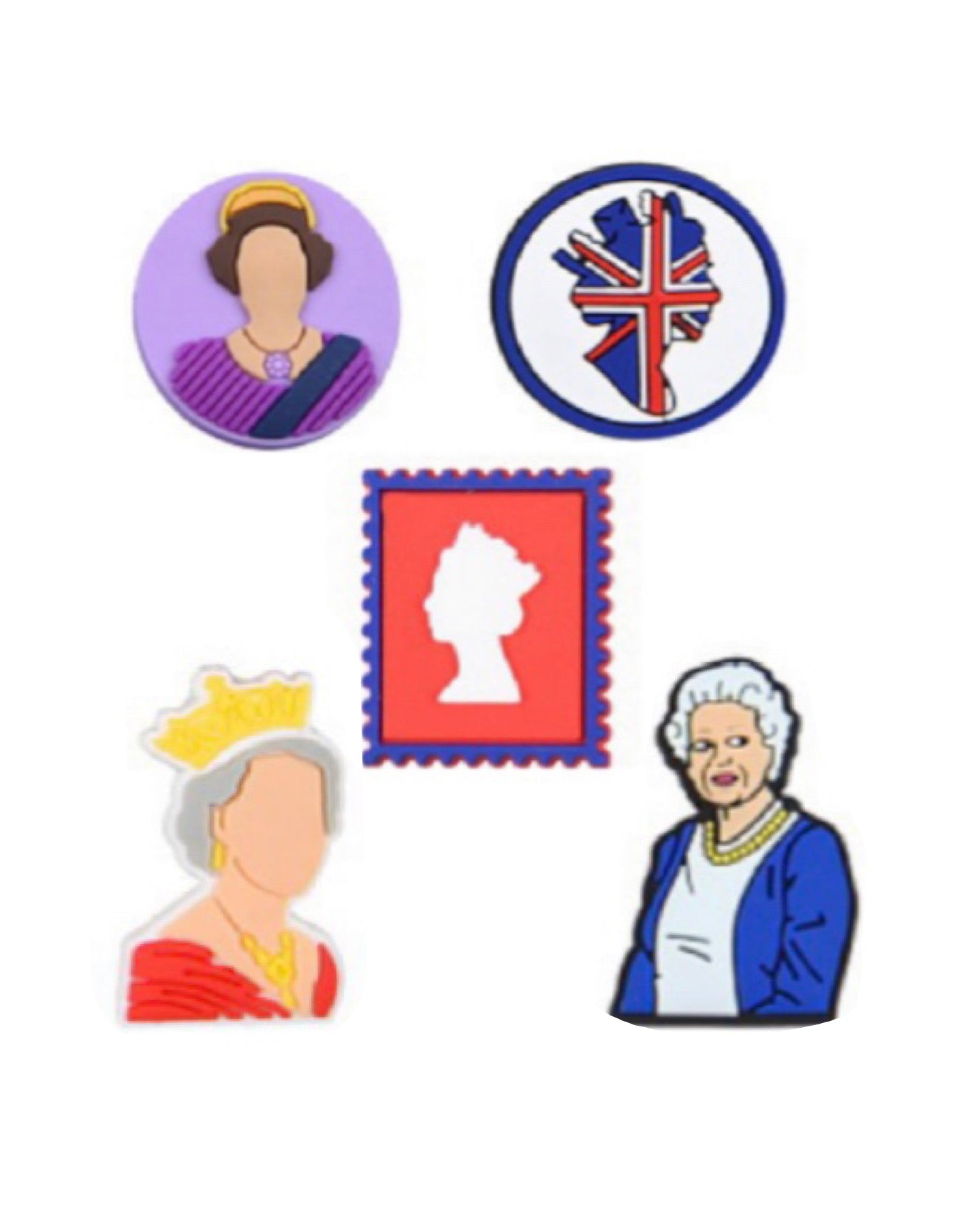 Queen Elizabeth Shoe Charm