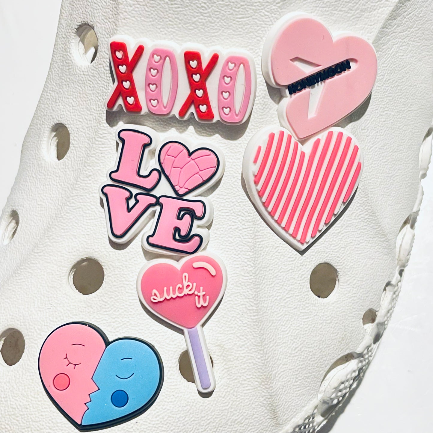 Valentine Shoe Charms
