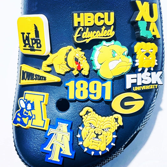 HBCU Shoe Charm — Classic School Spirit Accessory