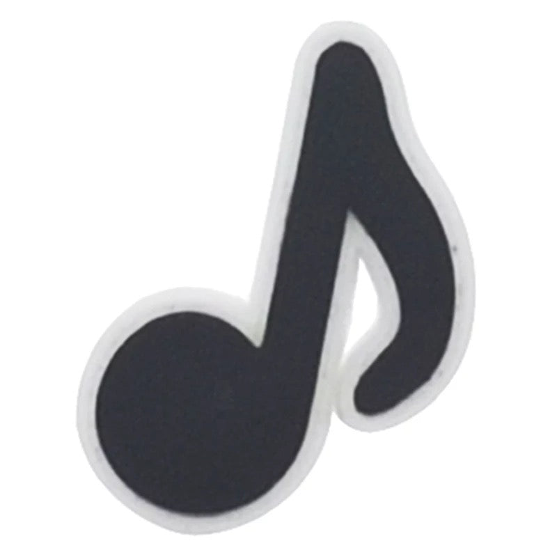 Music Notes Shoe Charm