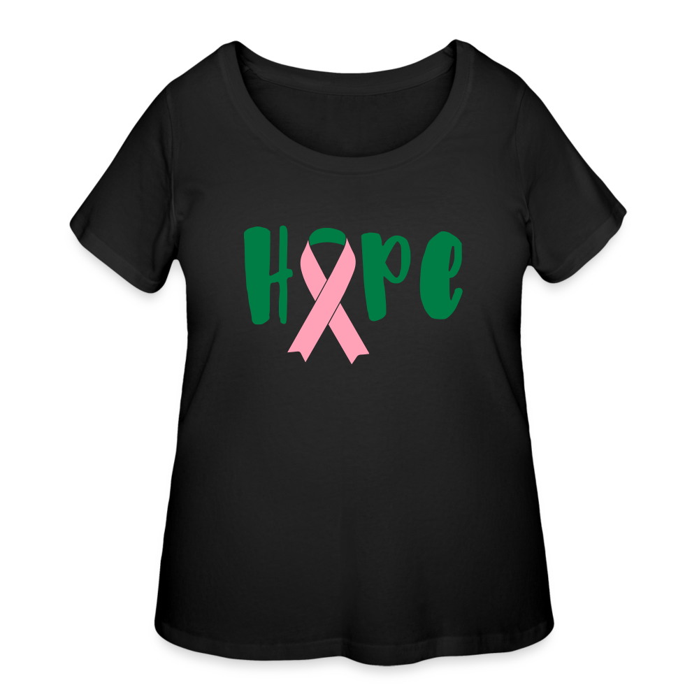 Women’s Curvy T-Shirt - black