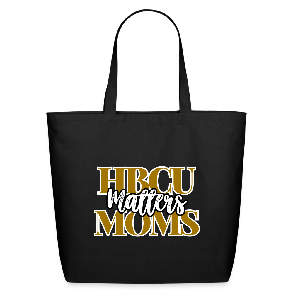 HBCU Moms Matter Eco-Friendly Cotton Tote - black