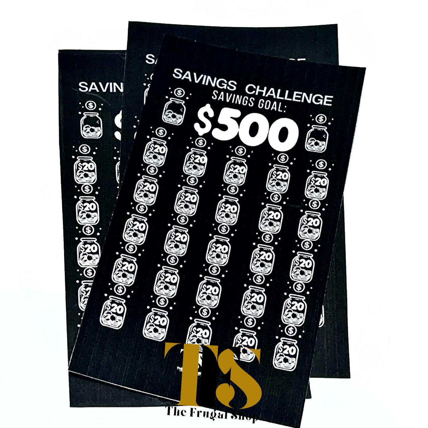 $500 Savings Challenge Tracker