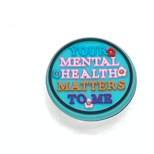 Mental Health Shoe Charm