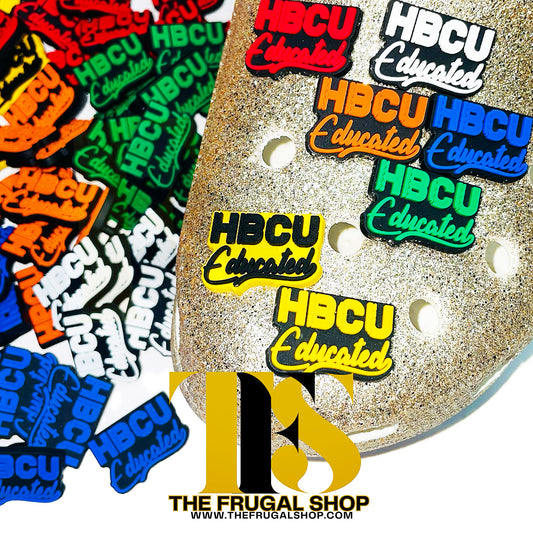 HBCU Educated Shoe Charms