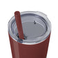 VUU Alumni Skinny Tumbler with Straw, 20oz