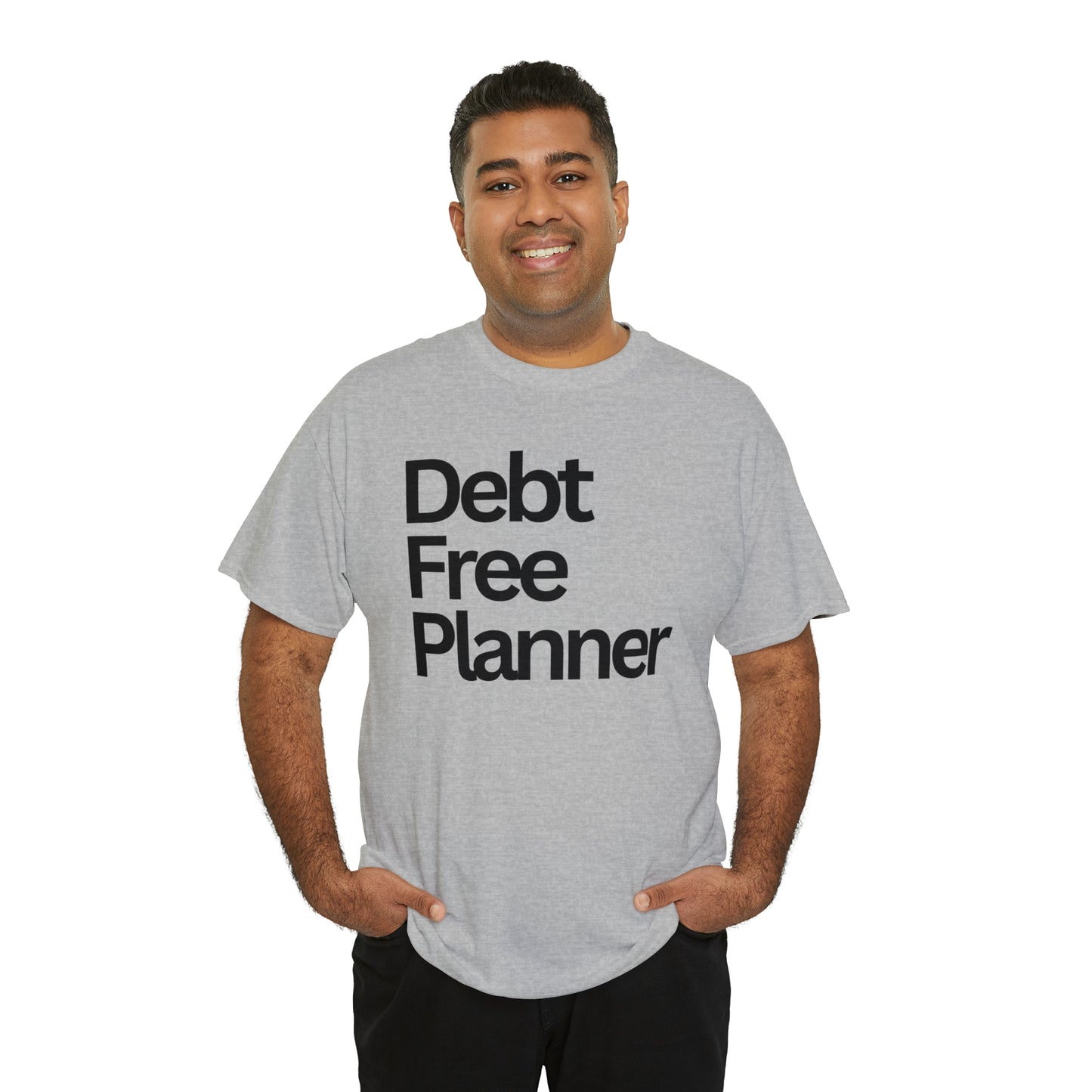 Debt Free Planner Unisex Heavy Cotton Tee