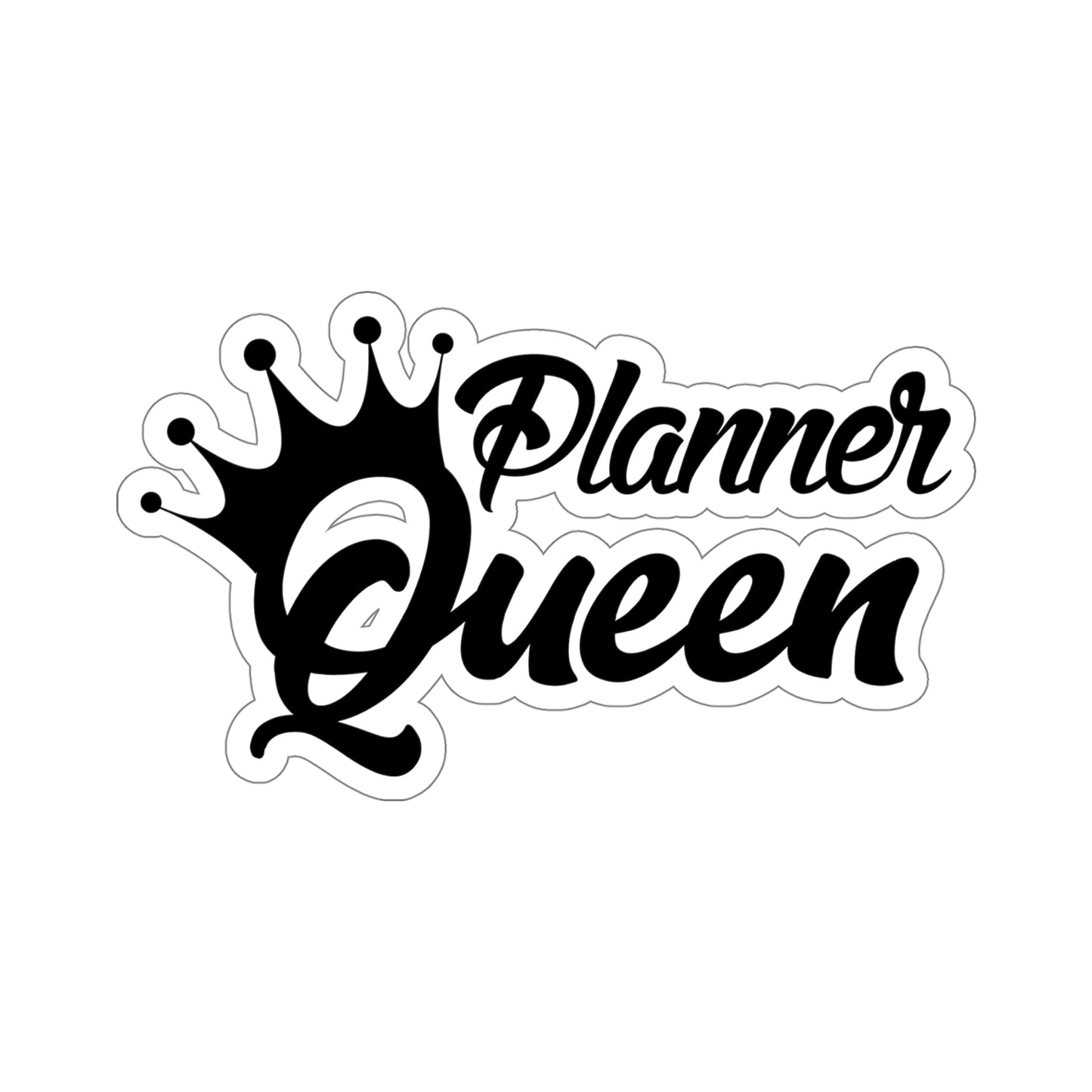 Planner Queen Kiss-Cut Stickers