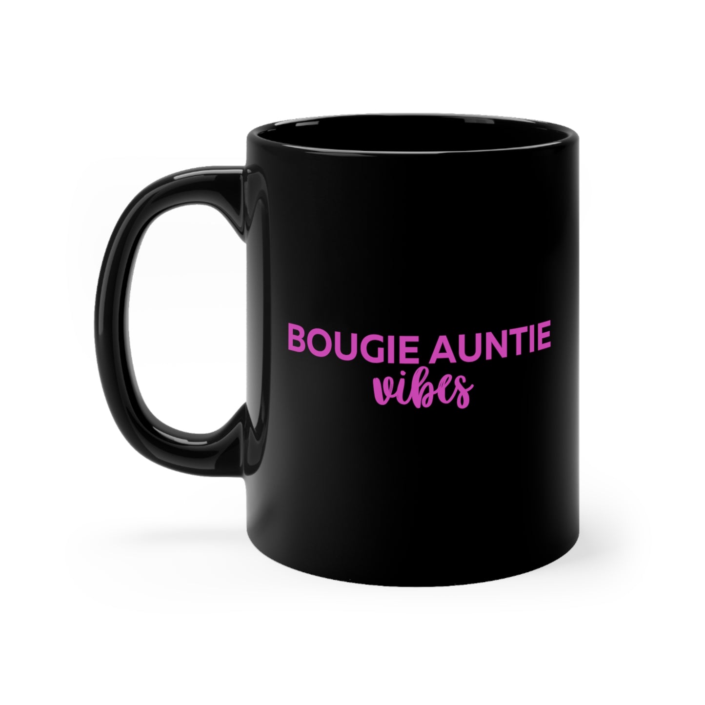 Bougie Auntie Vibes (Pink) Mug 11oz