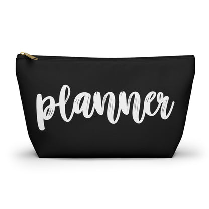 Planner Accessory Pouch w T-bottom