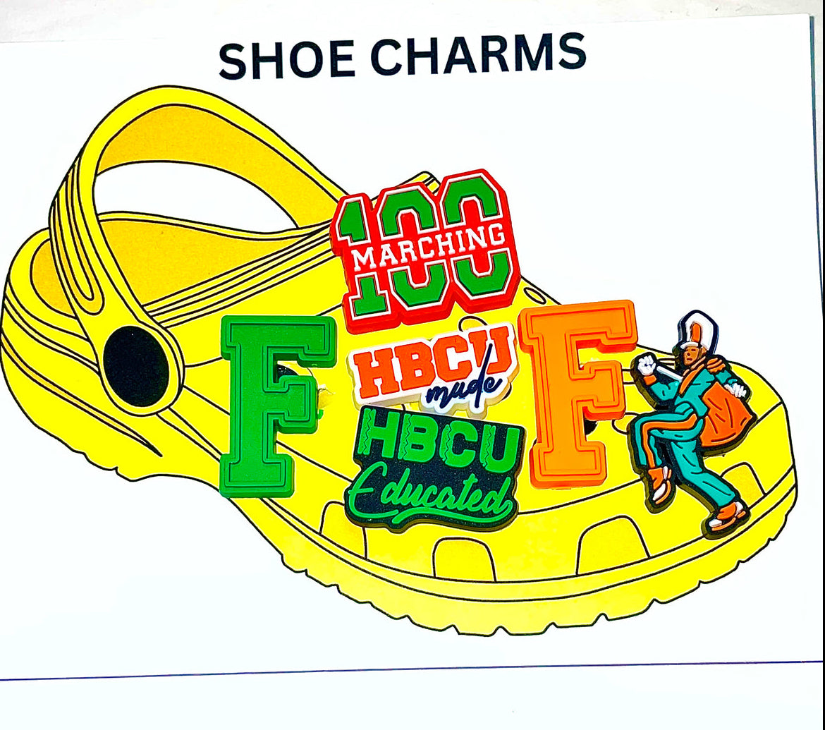 HBCU Shoe Charms - Florida A&M Rattlers