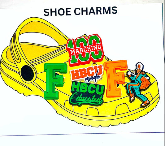 HBCU Shoe Charms - Florida A&M Rattlers