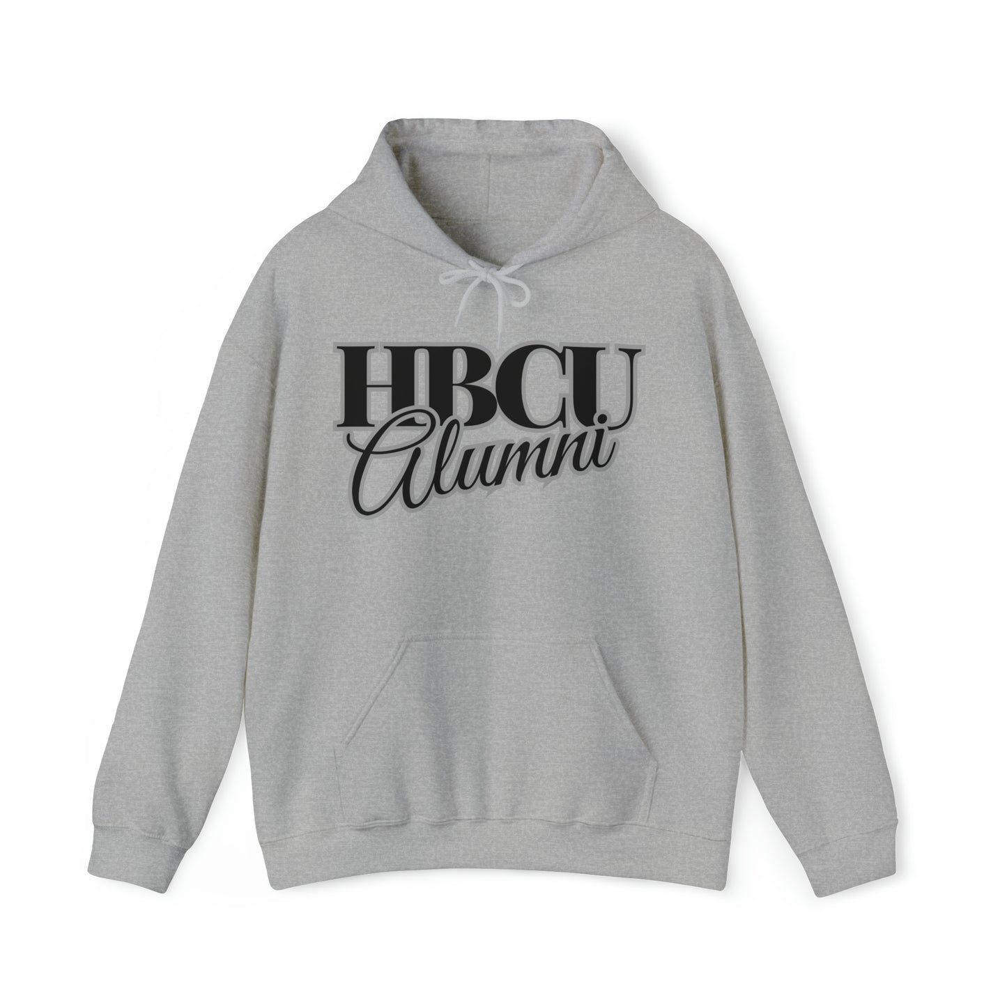 HBCU Alumni (Gray) Unisex Heavy Blend™ Hooded Sweatshirt