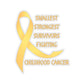 Smallest Strongest Survivors Fighting Childhood Cancer Kiss-Cut Stickers