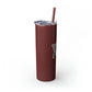 VUU Alumni Skinny Tumbler with Straw, 20oz