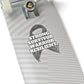 Strong Survivor Warrior Resilient Black Ribbon Kiss-Cut Stickers