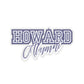 Howard Alumni Kiss-Cut Stickers
