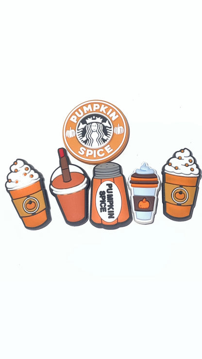 Pumpkin Spice Everything Nice Seasonal Shoe Charm