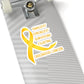 Smallest Strongest Survivors Fighting Childhood Cancer Kiss-Cut Stickers
