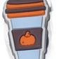 Pumpkin Spice Everything Nice  Seasonal Shoe Charm