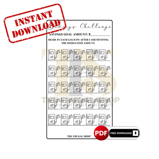Free Gasoline Savings Challenge