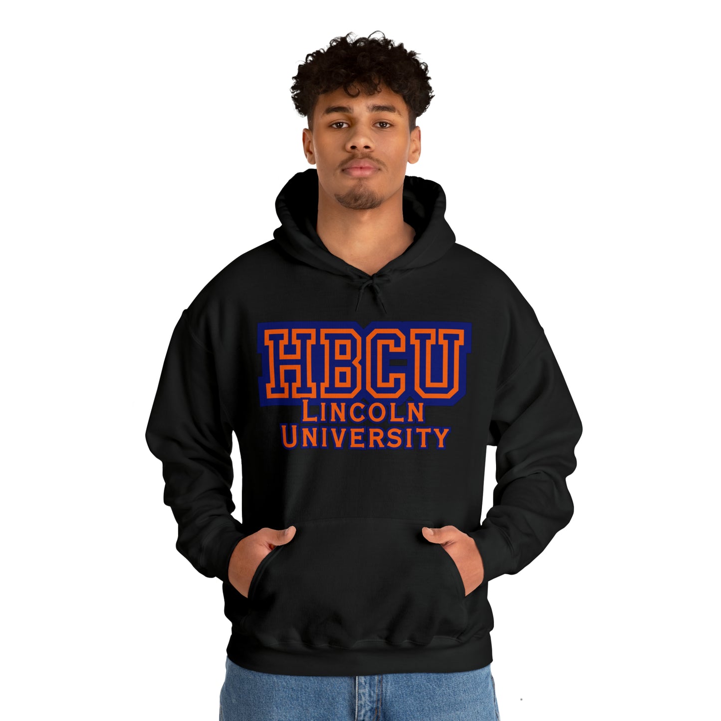 HBCU Lincoln University Unisex Heavy Blend™ Hooded Sweatshirt