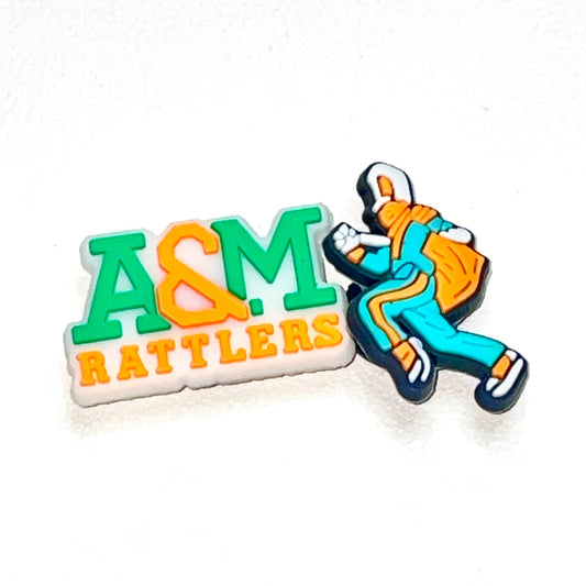 HBCU Shoe Charms - Florida A&M Rattlers